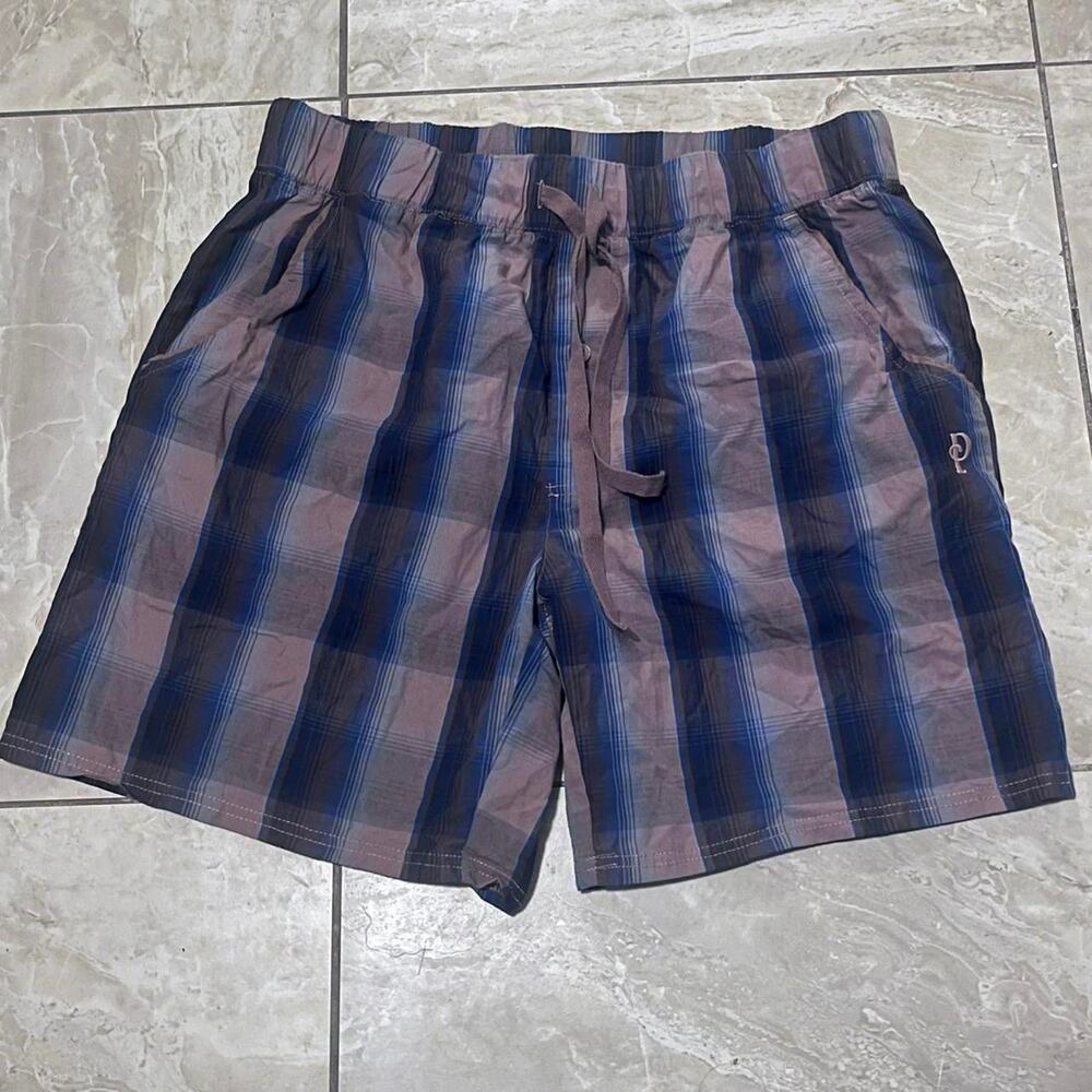 Pendleton plaid shorts mens